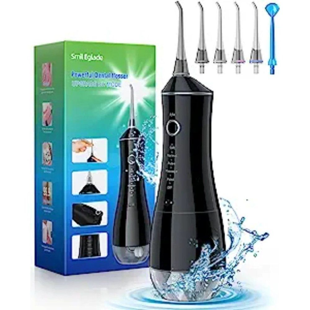 Smil Eglade Cordless Water Dental Flosser Deep Teeth Cleaning & Oral Treatment